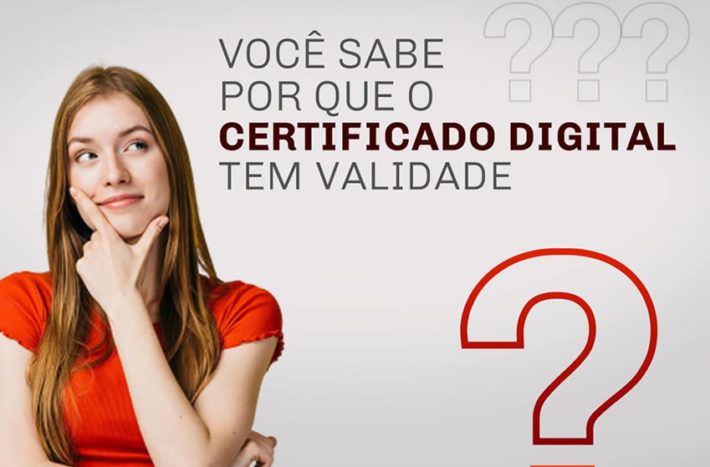 Certificado digital validade